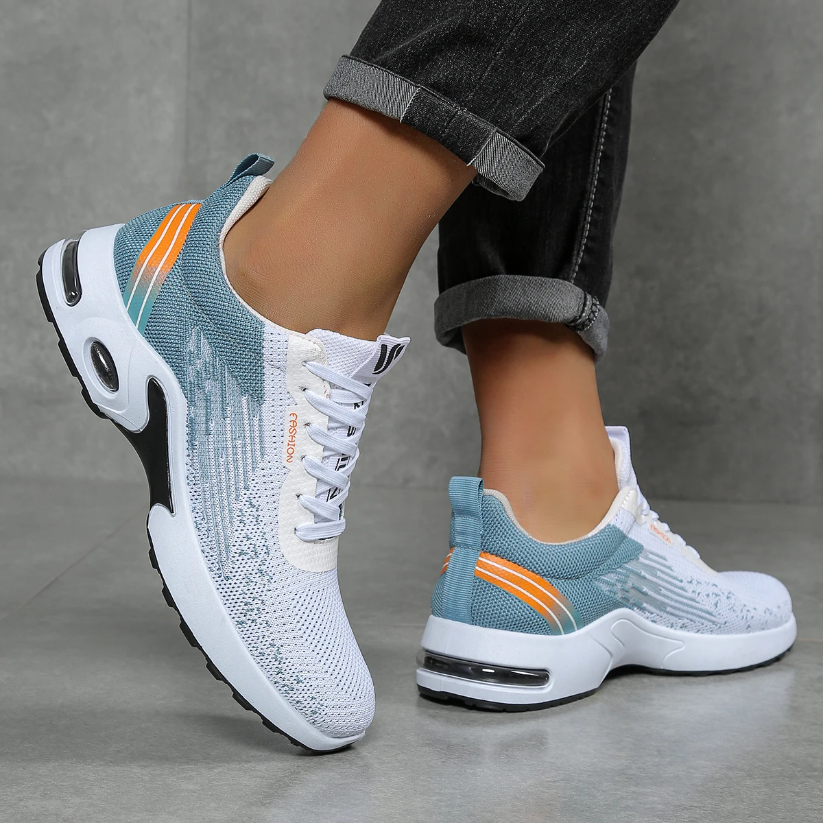 Chaussures d'automne pour hommes : Chaussures de sport décontractées en maille respirante, polyvalentes et tendance. Prix abordable et livraison gratuite._voghion.com