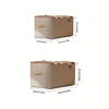 Clothes Organizer Foldable Thicken Storage Basket For Pants Sweater Underwear Clothes Household Wardrobe Sundries Storage Box 6