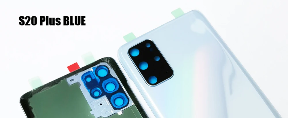 Premium Replacement Back Glass Panel with Logo - Sleek Rear Battery Cover Case