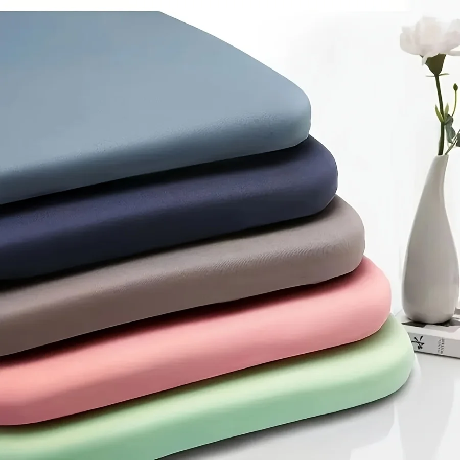 1PC Chair Cushion,Breathable Pad, Memory Sponge Pad, Ergonomic Design Pad, Solid Color Cushion, Suitable for Home and Office Use