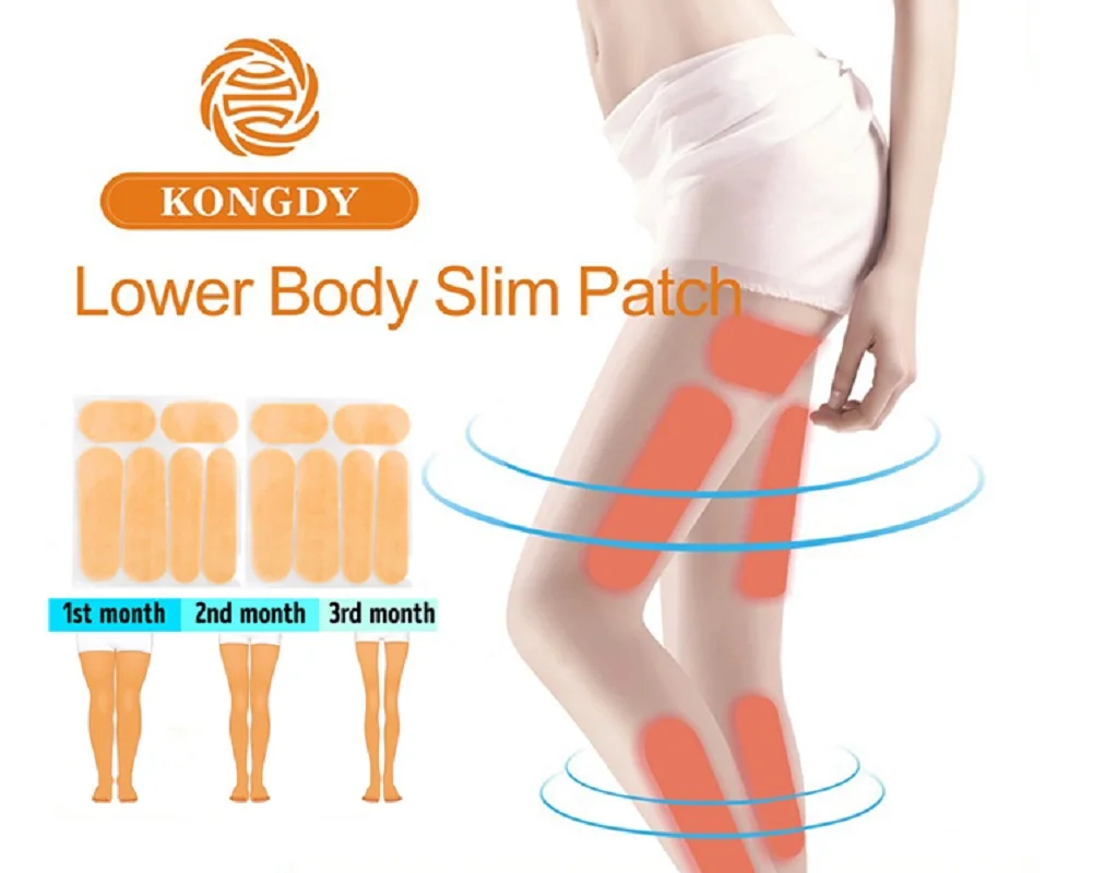 

KONGDY 36/60Pcs Leg Slim Patch Lower Body Slim Patch Fat Burning Paster Leg Thigh Arm Belly 6/10 pcs Slimming Weight Lose Patch