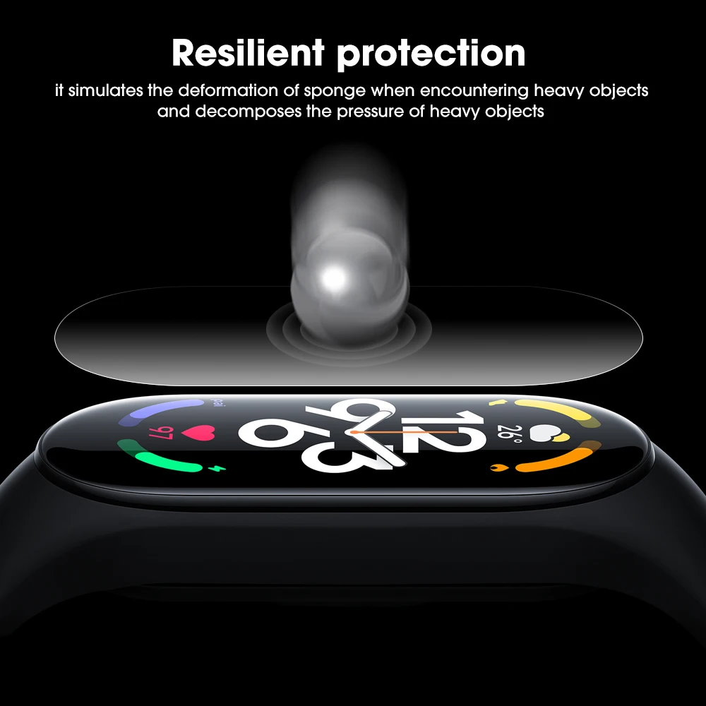 Voor Xiaomi Mi Band 7 Hydrogel Film Screen Protector Mi Band 7 7NFC 7Pro Beschermen Film Voor Mi Band7 Miband7 smartwatcg Accessoires