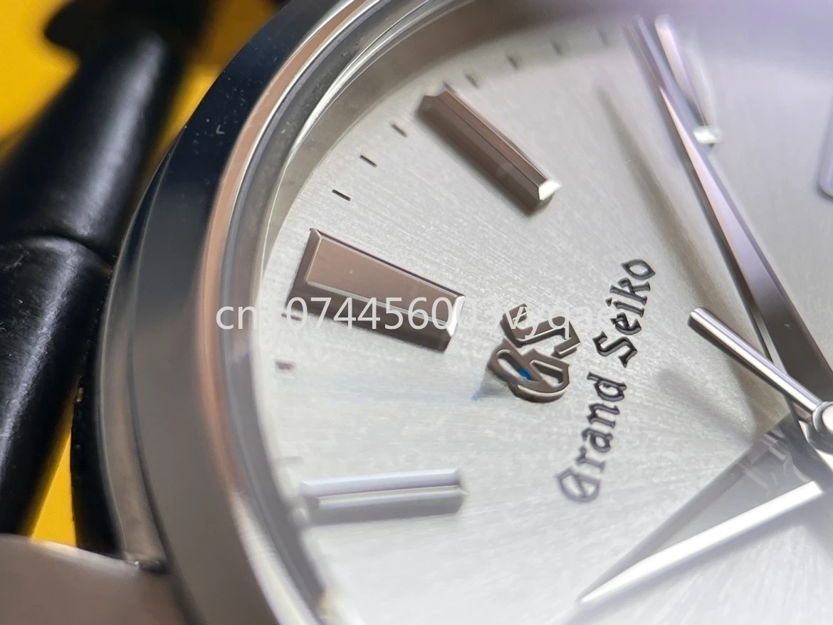 

2024 New Customized GS Seiko quartz sapphire five-sided grinding pointer calendar original steel band Round SBGP009