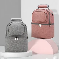 Insulation Bag Milk Storage Breast Pump Maternity Cooler Layer Fresh Keeping Baby Food Backpack Feeding Bottle For Mother 1