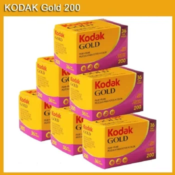 KODAK GOLD 200 Pellicola da 35 mm 36 esposizioni per rotolo 1-10 rotolo per fotocamera a pellicola KODAK M35 / M38/H35/F9/I60 (data di scadenza: 2027)