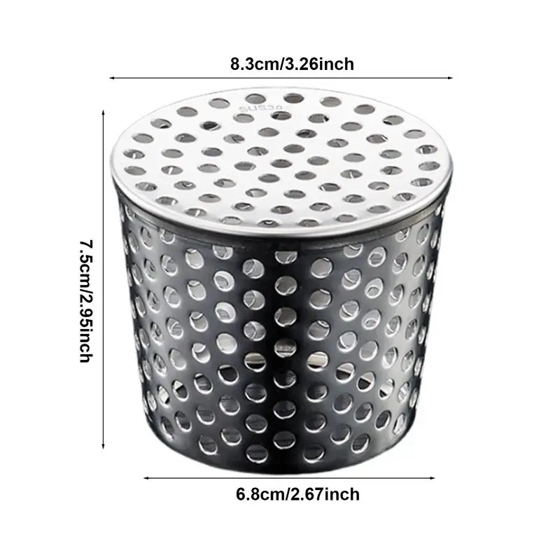 Drain Downspout Protectors Gutter Protector Cleaner 304 Stainless Steel Filter Strainer Roof Anti-Blocking Drain Cover Gutter