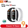 Global Version Xiaomi Smart Band 9 1.62" AMOLED Display 21-day Battery Life 150+ Sports Modes Sleep Monitoring Xiaomi Band 9 New 1