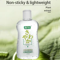 215 ml natürliches Gleitmittel auf Wasserbasis für Paare, langlebiges, hautfreundliches Analgleitmittel, glatte Textur, leicht zu reinigendes Sexgleitmittel 2