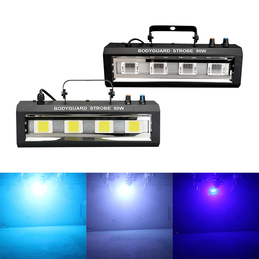 

Dj Strobe Light 40W, 60W 80W 100W rgb Strobe Light Remote Control Lamp, Sound Flash, Party, Wedding, Holiday, Stage Lighting