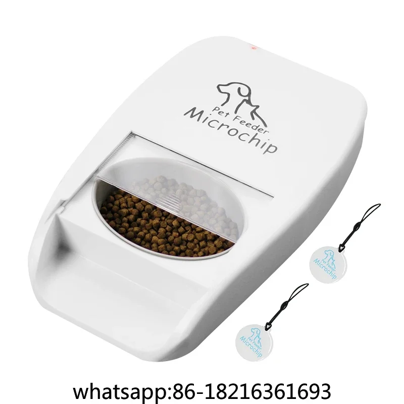 Intelligent chip recognition, induction, timing, automatic feeder, induction switch, cover, wet food, freshness, pet cat bowl,