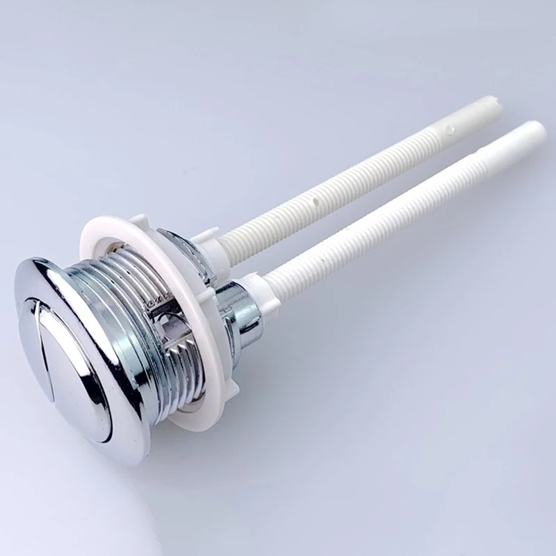 Toilet Water Tank Valve Rods Dual Flush 38mm Push Button Water Saving For Cistern Bathroom Accessories