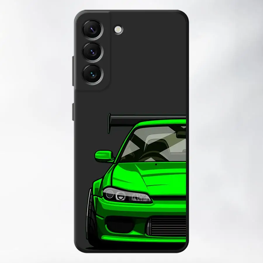 Sleek Japanese JDM Drift Car Phone Case