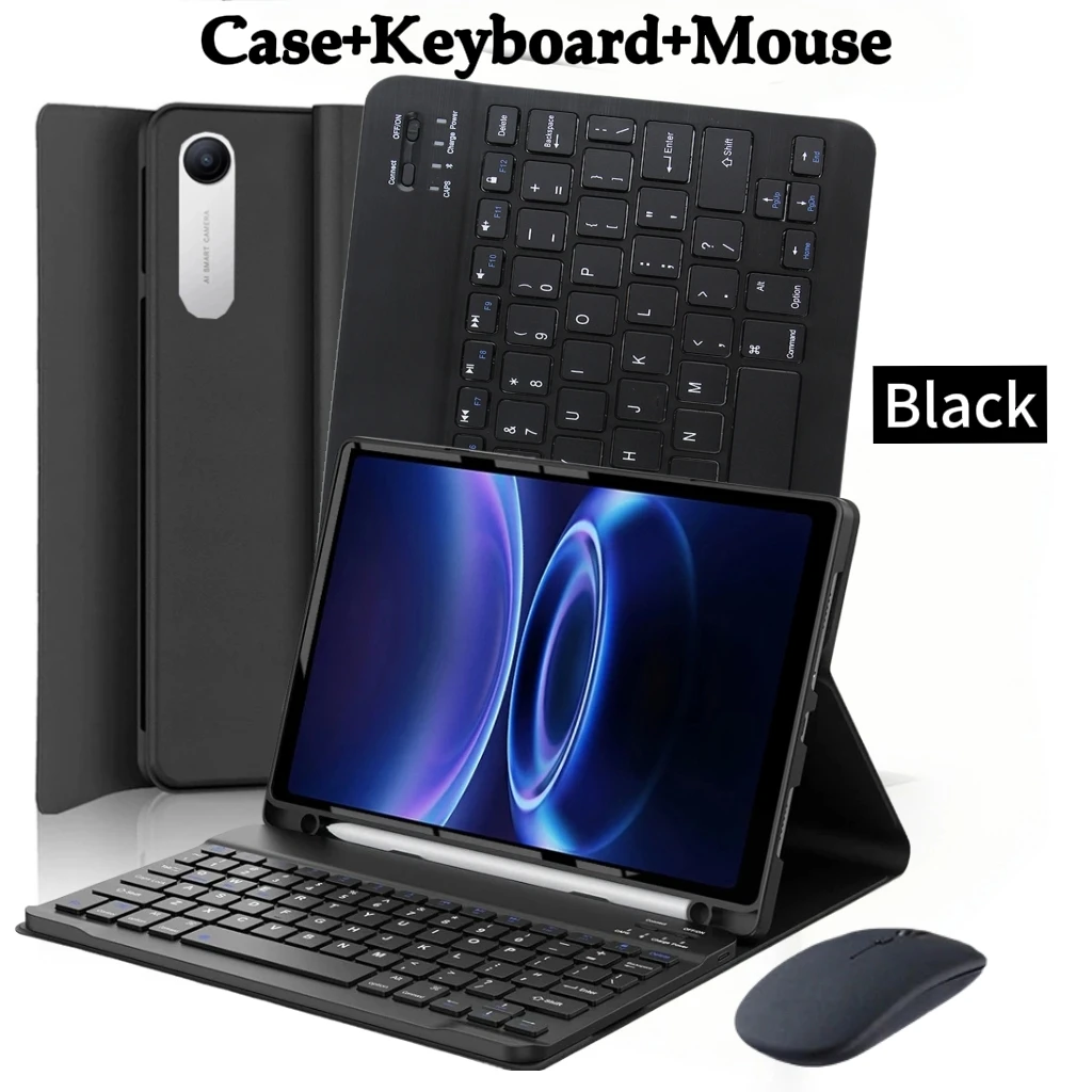 Enhanced Tablet Case with Pencil Holder and Bluetooth Keyboard, 9.7-Inch