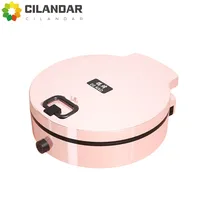 110V household hover non stick electric pancake pan suspended double-layer large capacity multifunctional pancake pot 1
