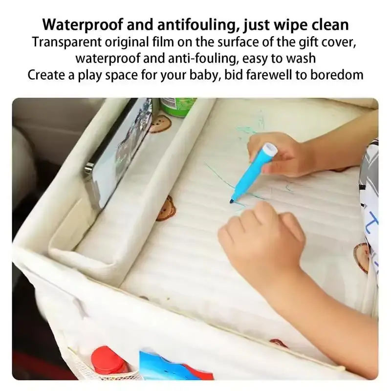 Car Seat Tray for Baby Kids Foldable