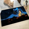 S-Star W-Wars Floor Mat Graphic Printed Flannel Doormats For Bathroom Kitchen Entrance Carpet Home Decor 5