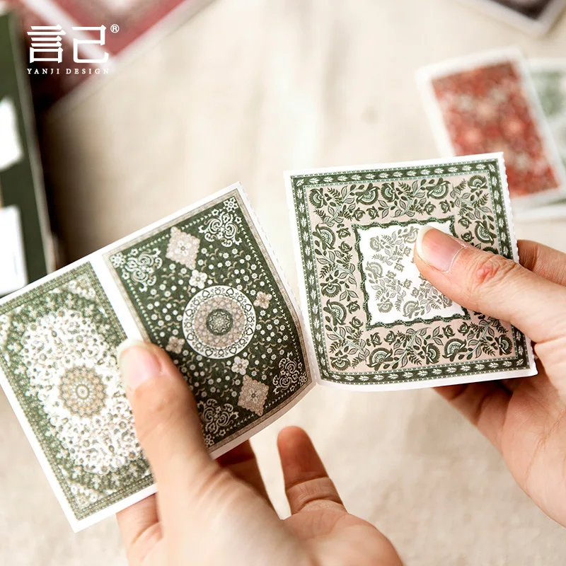 30 pcs Vintage Romantic pattern material paper handmade DIY Hand Account Diary Album Scrapbooking Background paper