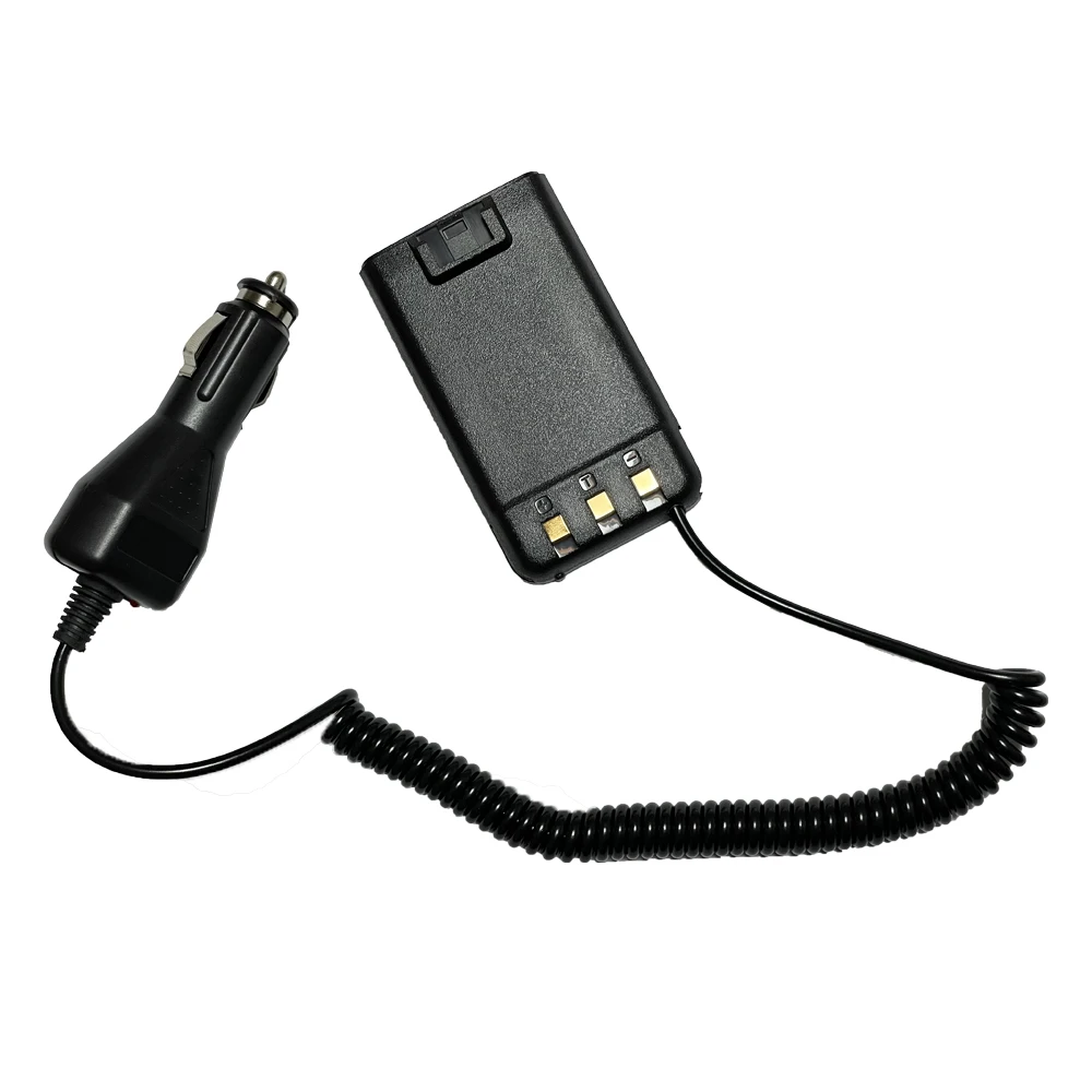 Batterij-eliminator, Walkie Talkie auto-batterij-eliminatoradapter voor FT-60R FT-60E voor Vertex, schakelaar IC-ontwerp, overspanning, overstroom, bescherming tegen te hoge