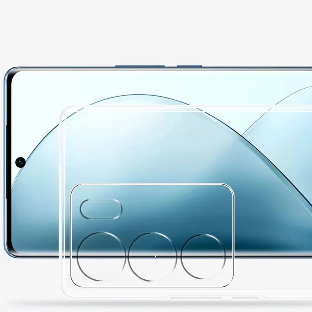 Clear Silicone Soft Phone Case - Durable Transparent Coque Cover