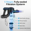 Wireless Stick Vacuum Cleaner 12Kpa Inse N5 Handheld Household Vacuum 40mins Runtime 1.2L Dustbin Cordless Aspirator Pet Hair 4