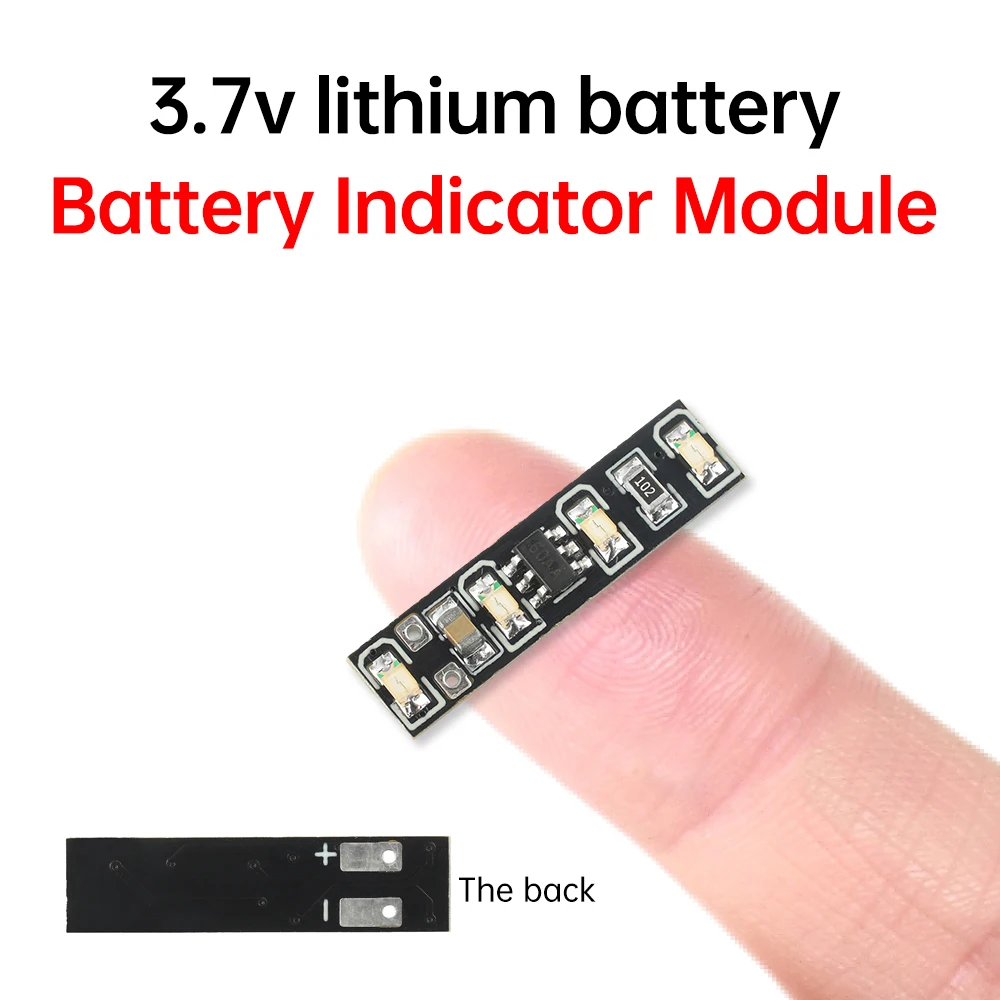 DC 3.7-4.2V Battery tester for 3.7V 18650 21700 32700 Lithium Battery