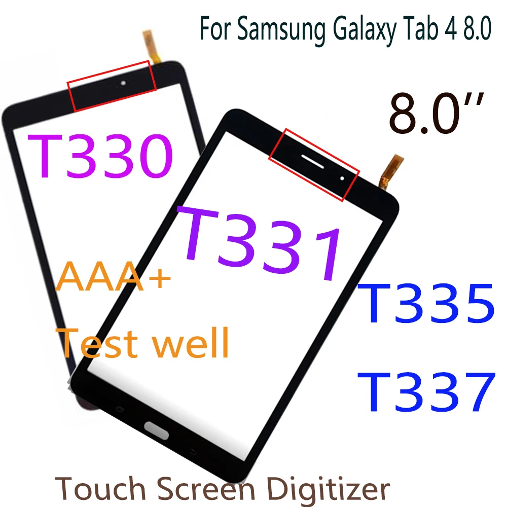 

For Samsung Galaxy Tab 4 8.0 T330 T331 T332 T335 T337 Touch Screen Digitizer SM-T330 SM-T331 LCD Panel Front Glass Sensor Parts