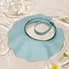 Adult Shower Cap Shield Adjustable Bathing Head Hat Shampoo Visor Cap Soft Hair Washing Shield for Head Ear Eye Protection 5