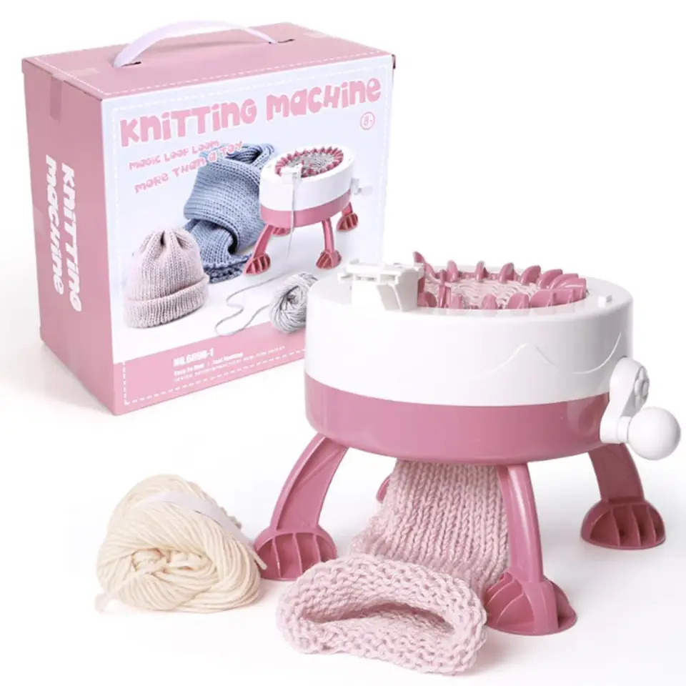 DIY Plastic Hand Knitting and Weaving Machine