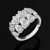 2024 New Luxury 4-piece Women's Wedding Jewelry Set Crystal Necklace Set Nigeria Dubai Jewelry Set 4