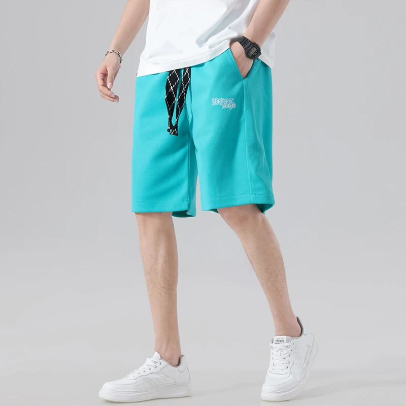 

Casual shorts men's new summer trend loose tide brand sports pants men