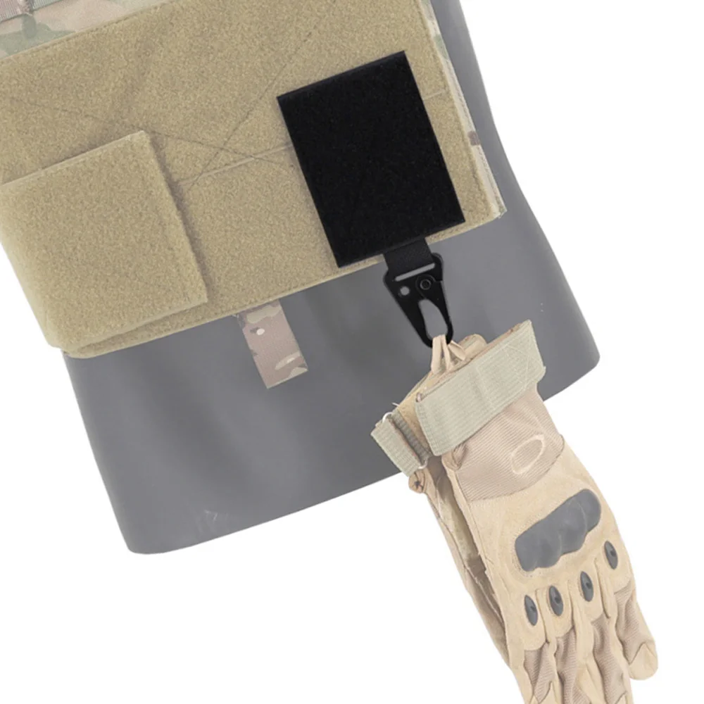 

Outdoor Multifunctional Hanging Buckle Tactical Hook Loop Buckle For Military Vest Hang Gloves Keys Small Tool