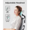 Ergonomic Office Chair with 3D Adjustable Armrests, Adjustable Lumbar Support High Back for Computer Chair, Big and Tall Mesh 5