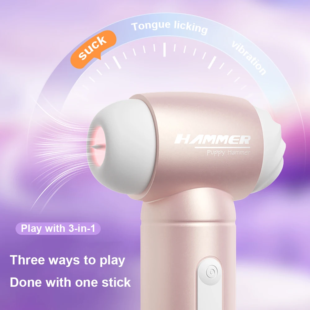 3 in 1 Vibrator Adult Toys for Women 3 modes Sucking Tongue Licking Vibration Clitoral Stimulation Sexual Pleasure Device sex toys
