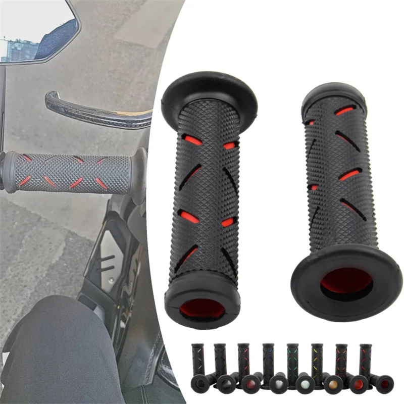 Premium Motorcycle Handlebar Grips - Ergonomic Design and Superior Comfort