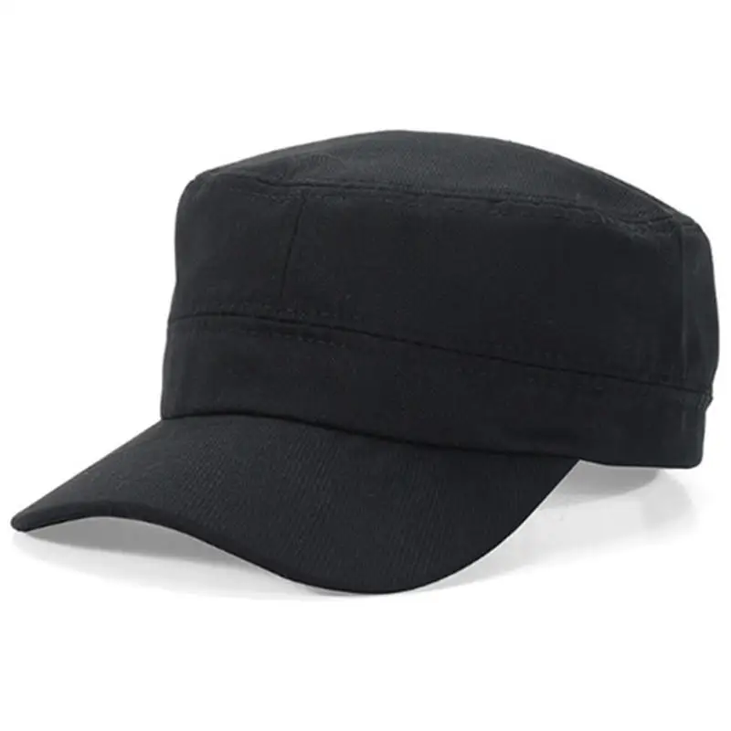Men's Versatile Flat Military Hat - Casual Fashion