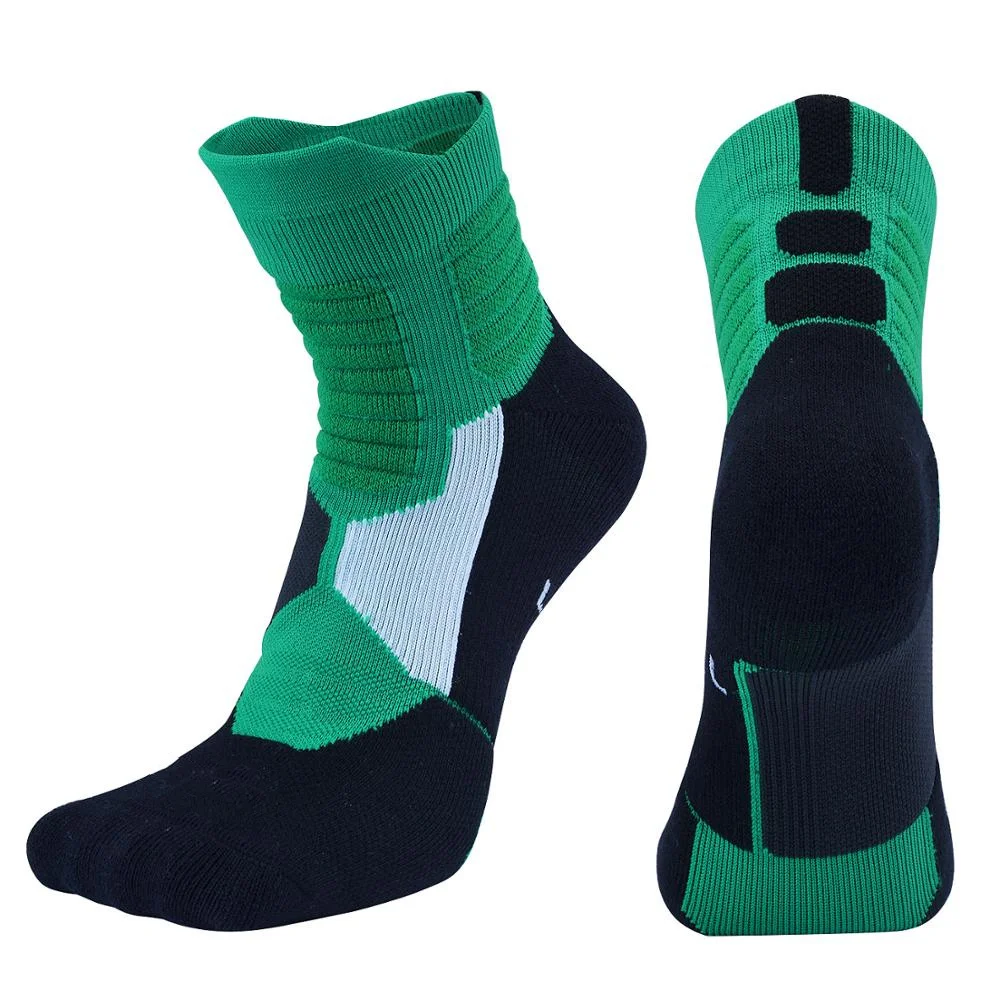Sports Socks Basketball Socks Thick Breathable Deodorant Towel Bottom
