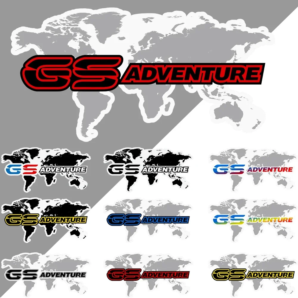 For BMW R1200gs R1250gs F800gs F850gs R1150gs GSA Adventure Motorcycle Sticker Decal side Case Box Stickers