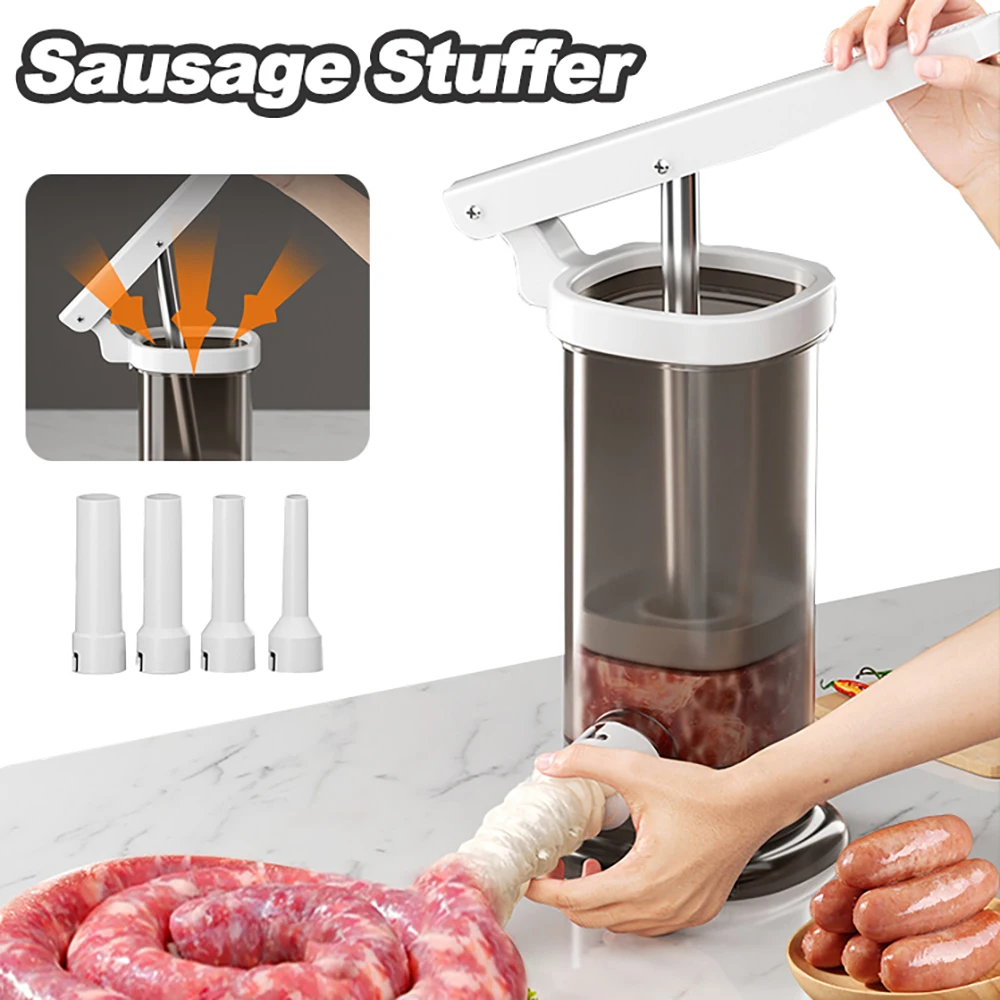 Sausage Stuffer Homemade Sausage Maker Fast Meat Filling Machine Heavy Duty Filler Large Capacity Filler Meat