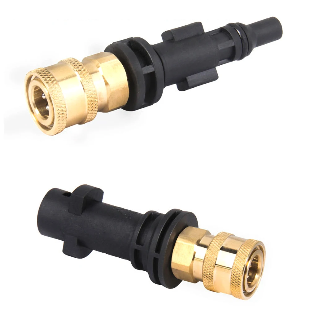 Pressure Washer Male Adapter G1/4" Quick Release Connector Nozzle for Karcher LAVOR Black Decker