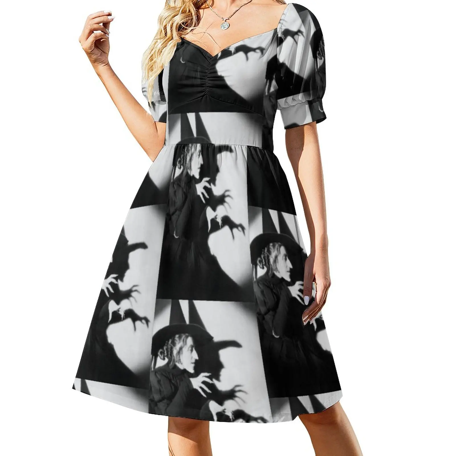 

bad witch Sleeveless Dress Clothing female women party dresses dress women summer