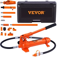 VEVOR 4/10/12/20 Ton Power Hydraulic Cylinder Jack Autobody Frame Repair Tool Kit Automotive Truck Lifting Jack Heavy Equipment 1