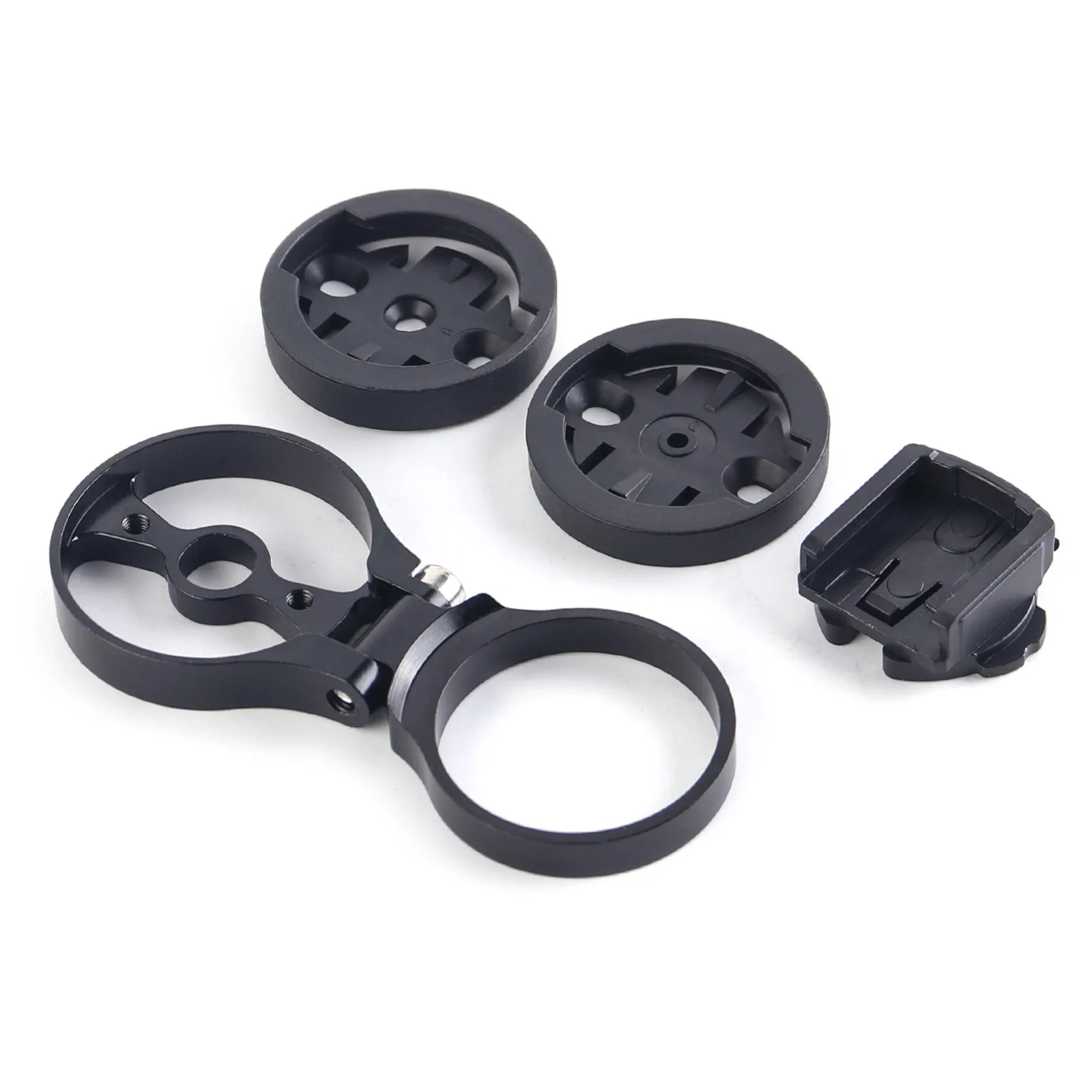 Bicycle Computer Holder Bike Stopwatch GPS Mount Stem Top Cap for Garmin Bryton Cateye Wahoo