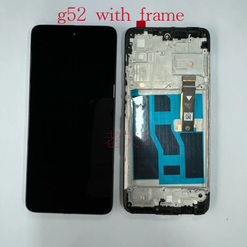 For Motorola G 52 XT2221 LCD G 82 XT2225 Display Touch Screen Digitizer For MOTO g52 g82 LCD With Frame Repair Parts