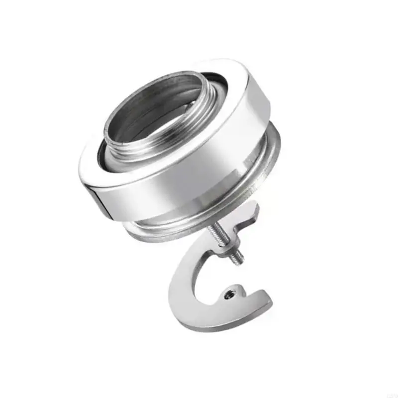 12PD Hassle Frees Stainless Steel Faucet Initiation Faucet Mounting Base with Adjustment Designings Fastening Base
