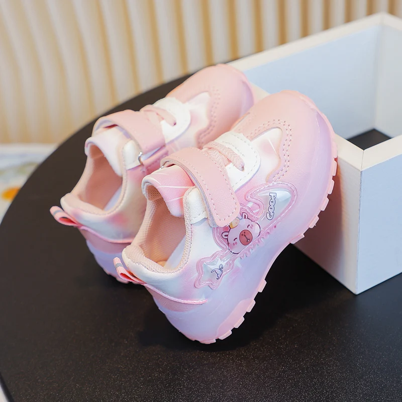 2026년 봄 신상 아동용 경량 운동화 남아 여아 방수 운동화 아동용 러닝화