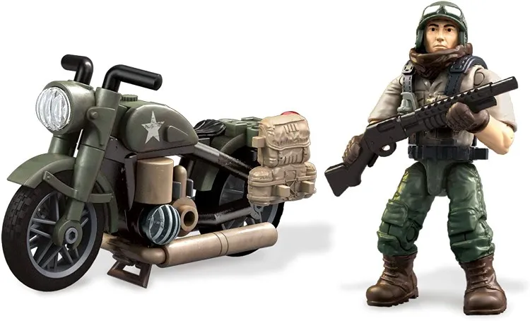 Original Mega Bloks Call Of Duty Troop Pack Lcarus Troopers Building K Giocattoli Per Bambini Figurine Da Collezione Regalo Di Compleanno - Foto 9