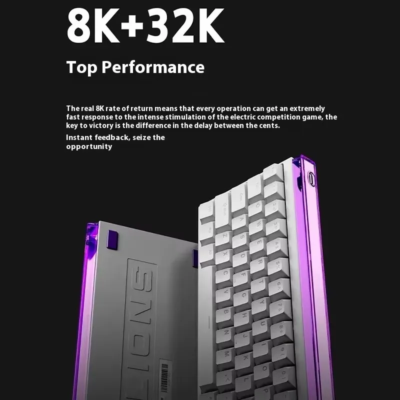 Original Madlions NANO68 PRO Mechanical Keyboard Magnetic Switch RGB Hotswap 8000HZ RT 0.01mm DSK MT Gamer Esports Keyboard