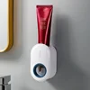 Toothpaste Squeezer Automatic Toothpaste Dispenser Holder No-Punching Dust-proof Wall Mount Bathroom Accessories Dispensador 5