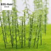 WJDG model10Pcs Green Plastic Model Bamboo Trees Scale Garden Decor Train Scenery Landscape Kids Toys miniature 3
