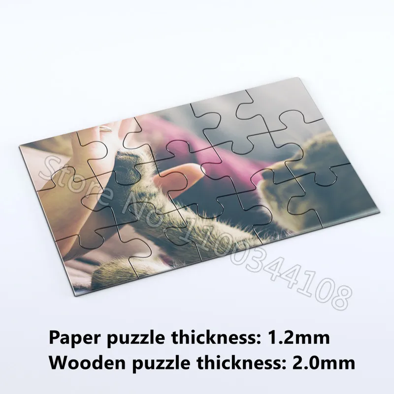 Puzzle 300/500/1000 Pieces Wooden /paper Photo Personalized Jigsaw Puzzles for Adults Kids Educational Toys Gift jigsaw puzzles